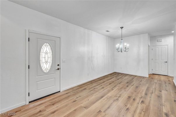Chandelier, Empty room, Interior, Wood Texture Flooring