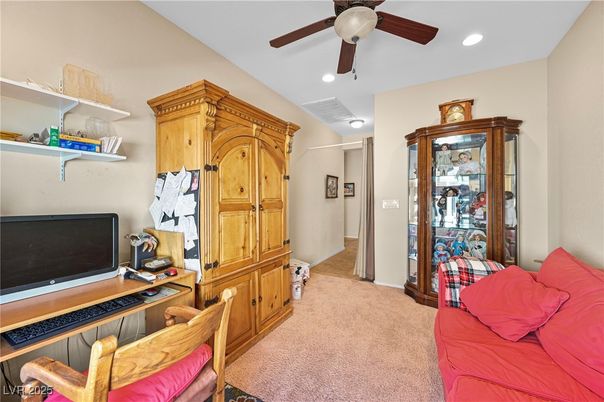 Home Office, Interior, Recessed Lighting