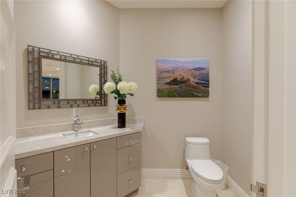 Bathroom, Dual Sink Vanities, Glass Shower, Interior, Recessed Lighting, Wood Texture Flooring