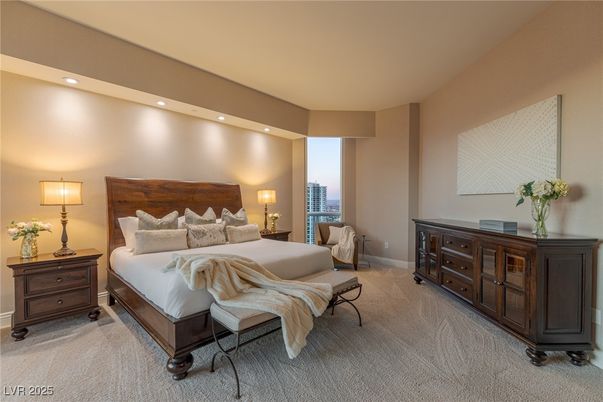 Bedroom, Home Office, Interior, Recessed Lighting