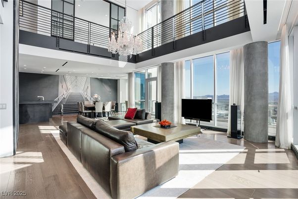 Chandelier, Dining room, Interior, Living room, Recessed Lighting, Wood Texture Flooring