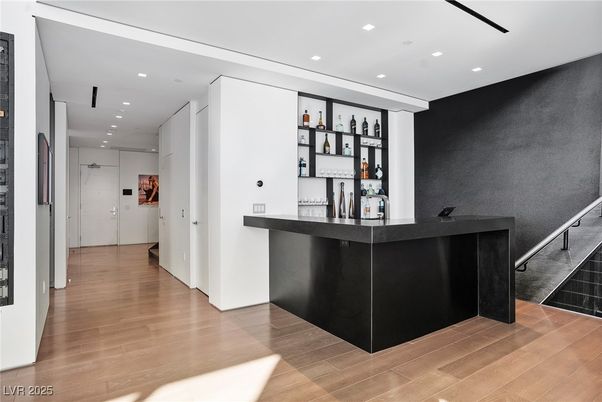 Interior, Recessed Lighting, Wood Texture Flooring