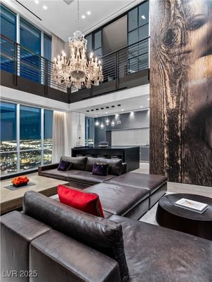 Chandelier, Interior, Living room, Recessed Lighting