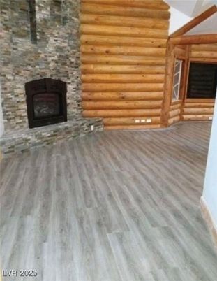 Fireplace, Interior, Wood Texture Flooring, Wooden Walls
