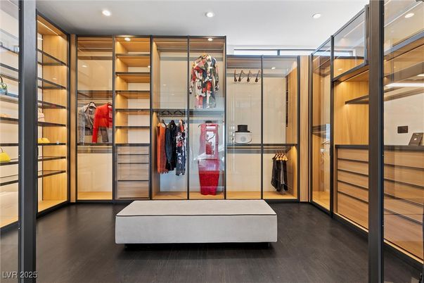 Interior, Recessed Lighting, Walk-in Closets, Wood Texture Flooring