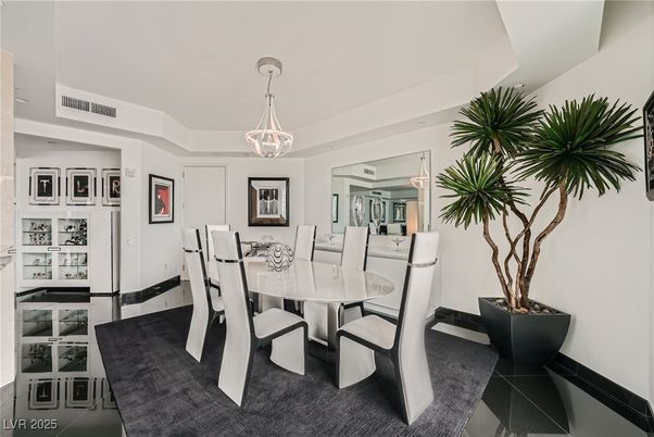 Dining room, Interior, Pendant Lights