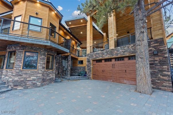 Attached, Exterior, Facade, Log Home