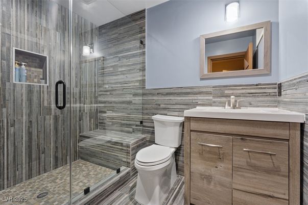 Bathroom, Glass Shower, Interior