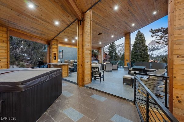 Exterior, Hot Tub, Recessed Lighting