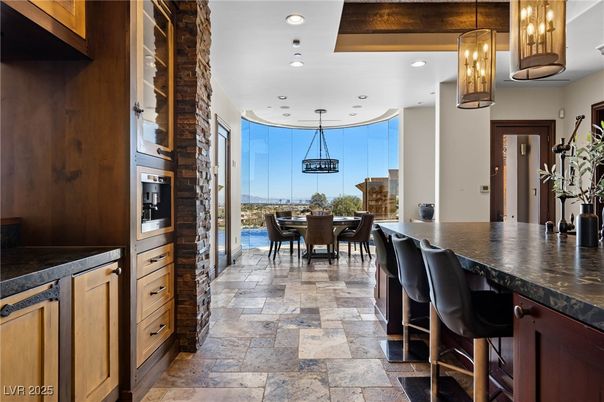 Dining room, Interior, Kitchen, Pendant Lights, Recessed Lighting