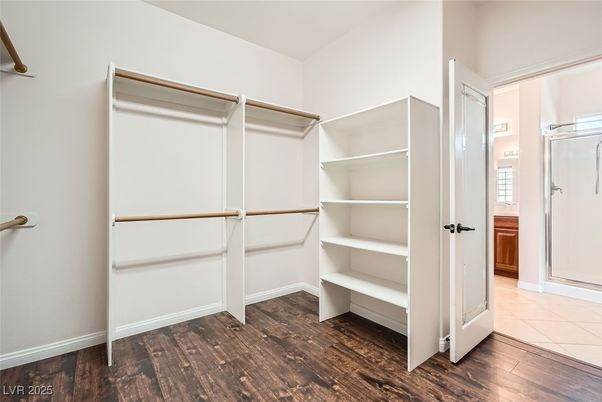 Interior, Walk-in Closets, Wood Texture Flooring