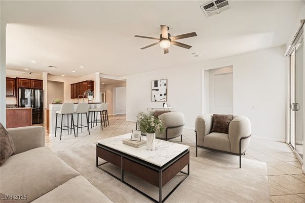 Interior, Kitchen, Living room, Recessed Lighting, Stainless Steel Appliances