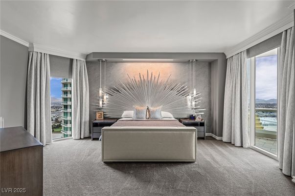 Bedroom, Interior, Pendant Lights
