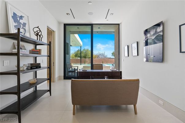 Home Office, Interior, Recessed Lighting