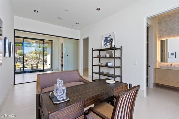 Dining room, Interior, Recessed Lighting