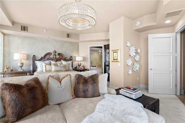 Bedroom, Chandelier, Interior, Living room, Recessed Lighting