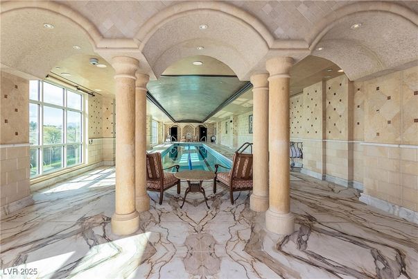 Interior, Marble, Recessed Lighting