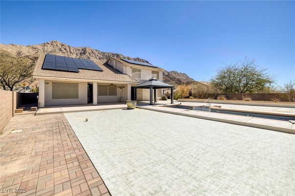 Backyard, Exterior, Pool, Solar Panels