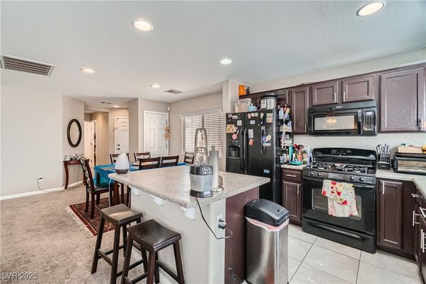 Dining room, Interior, Kitchen, Recessed Lighting, Stainless Steel Appliances