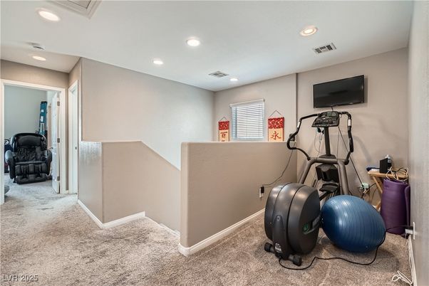 Fitness Equipment, Interior, Recessed Lighting