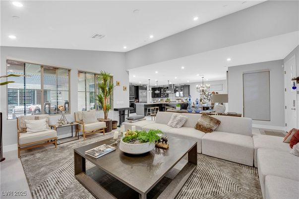 Dining room, Interior, Kitchen, Living room, Pendant Lights, Recessed Lighting