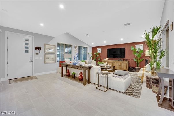 Interior, Kitchen, Living room, Recessed Lighting