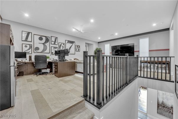 Home Office, Interior, Recessed Lighting