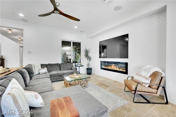 Fireplace, Interior, Living room, Recessed Lighting