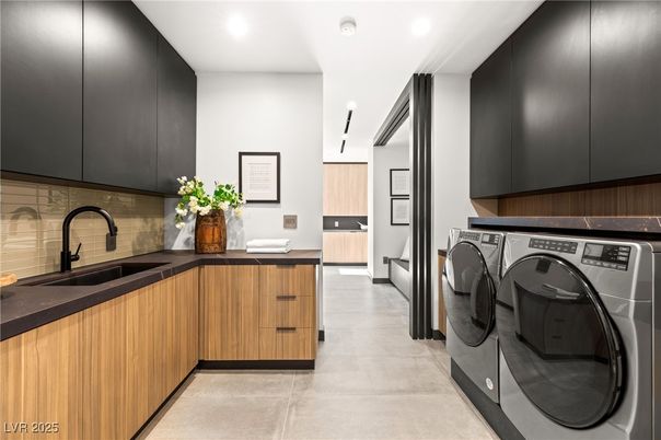 Interior, Recessed Lighting, Washer