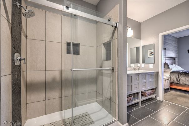 Bathroom, Bedroom, Glass Shower, Interior