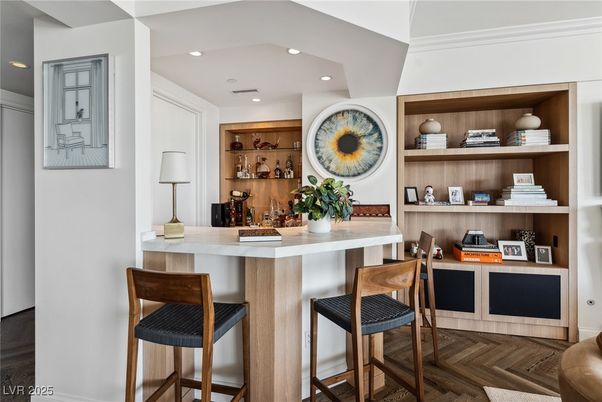 Interior, Recessed Lighting, Wood Texture Flooring