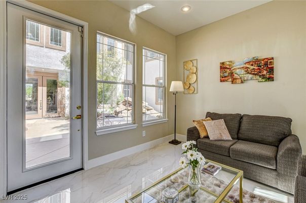 Interior, Living room, Marble, Recessed Lighting