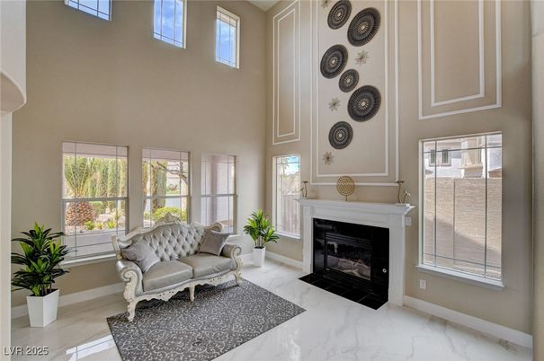 Fireplace, Interior, Marble