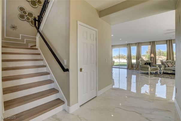 Interior, Marble, Recessed Lighting