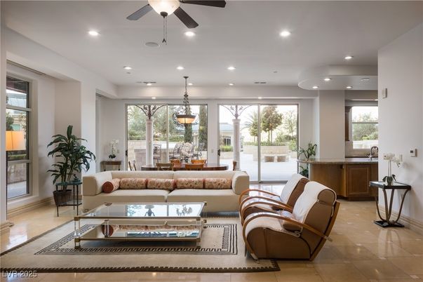 Dining room, Interior, Living room, Pendant Lights, Recessed Lighting