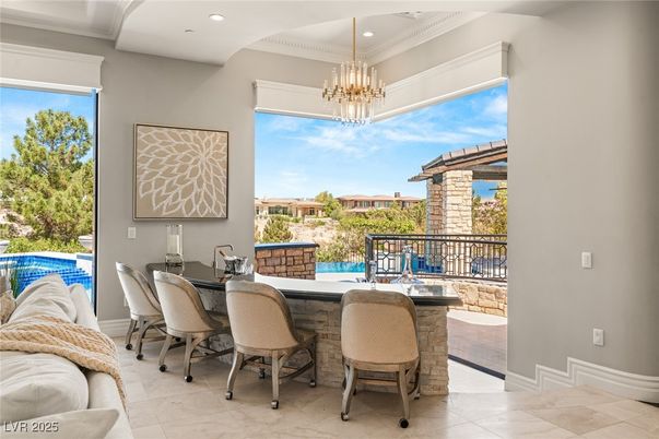 Chandelier, Dining room, Interior, Recessed Lighting