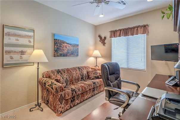 Home Office, Interior, Recessed Lighting