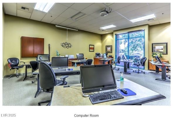 Home Office, Interior, Recessed Lighting