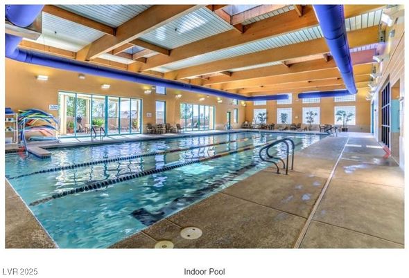 Interior, Pool, Wooden Beams