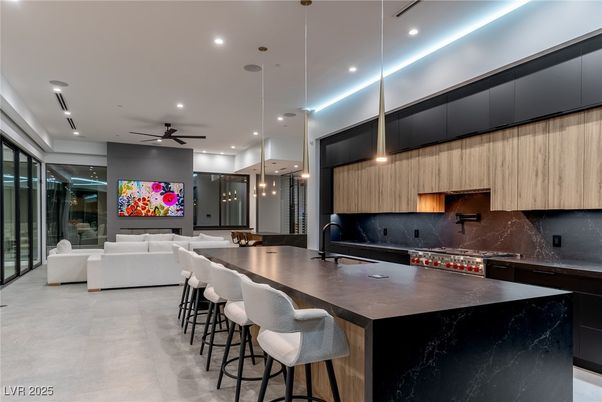 Interior, Kitchen, Living room, Pendant Lights, Recessed Lighting