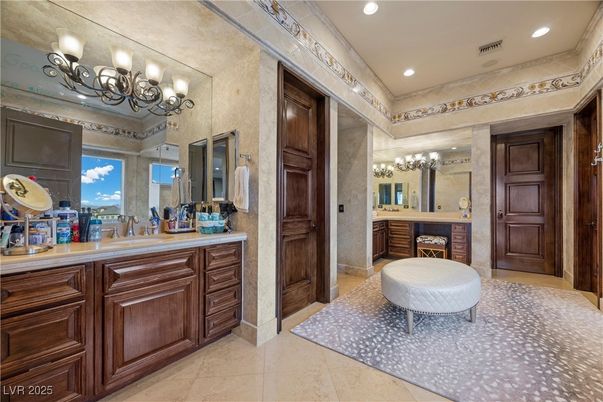Chandelier, Interior, Recessed Lighting