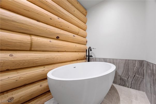 Bathroom, Free Standing Baths, Interior, Wooden Walls