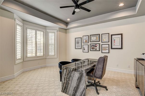 Home Office, Interior, Recessed Lighting