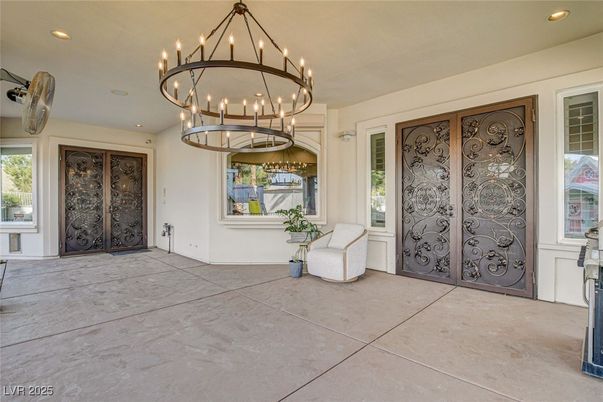 Chandelier, Interior, Recessed Lighting