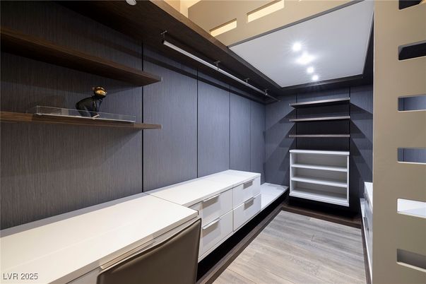 Interior, Recessed Lighting, Walk-in Closets, Wood Texture Flooring