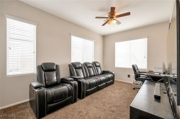 Home Theatre Room, Home Office, Interior