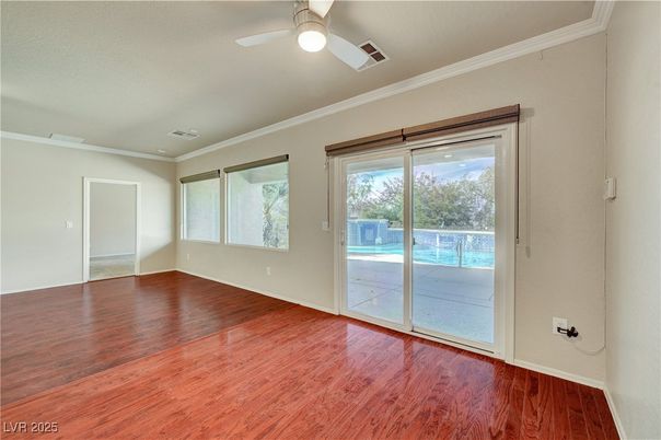 Empty room, Interior, Wood Texture Flooring