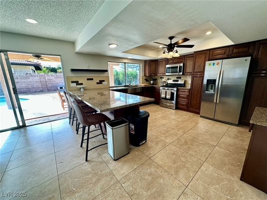 Interior, Kitchen, Recessed Lighting, Stainless Steel Appliances