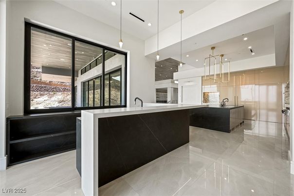 Interior, Kitchen, Pendant Lights, Recessed Lighting