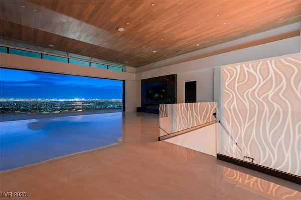 Interior, Pool, Recessed Lighting, Water, Wooden Ceilings
